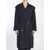Bottega Veneta Fine Wool Trench Coat BLUE