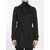 Burberry Short Kensington Heritage Trench Coat Black