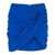 Balmain Balmain Draped Jersey Mini Skirt BLUE