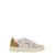 AUTRY 'Medalist' White Low Top Sneakers With Logo Detail In Leather And Suede Woman WHITE