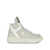 RICK OWENS DRKSHDW X CONVERSE Rick Owens Drkshdw X Converse Turbowpn Leather Sneakers WHITE