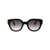 Fendi Fendi Sunglasses 01B SHINY BLACK / GRADIENT SMOKE