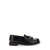 Brunello Cucinelli Black Loafers With Monile Detail In Patent Leather Woman Black