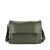 Orciani Orciani Micron Messenger Bag In Grained Leather GREEN