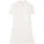 COURRÈGES Courrèges A-Line Dress Short Sleeves Twill Clothing WHITE