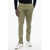 CORNELIANI Cc Collection Stretch Cotton Chinos Pants With Belt Loops Green