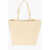 Nanushka Solid Color Faux Leather The Origami Tote Bag Beige