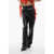 Nanushka Faux Leather Felina Pants With Side Buttoning Black