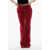 Tom Ford Velvet Pants With 4 Pockets Red