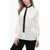 AllSaints Korean Toni Shirt With Satin Tie Neck White