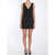 Self-Portrait 3D Sequin Mini Dress BLACK