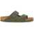 Birkenstock Sandalwood "Arizona Vegan" GREEN