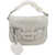 PIERRE HARDY Alphaville Shoulder Bag OFF WHITE-SILVER