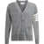 Thom Browne Cardigan PALE GREY