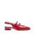 CAREL PARIS Carel Paris Peche Sling Back Flat Decollete` Shoes RED