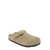 Birkenstock 'Boston' Beige Mules With Engraved Logo In Suede Woman Beige