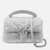 Pinko Pinko Silver Leather Handle Bag SILVER