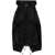 Sacai Sacai Nylon Twill Hoodie Vest Clothing Black