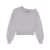 THE ATTICO The Attico Round Neck Sweatshirt Clothing GREY