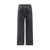 THE ATTICO The Attico Canvas Logo Pants Black