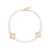 Casablanca Casablanca Medium Pearl Logo Necklace Accessories WHITE