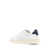 AUTRY 'Medalist Low' White Sneakers With Navy Blue Heel Tab In Leather Man WHITE