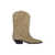 Isabel Marant 'Duerto' Beige Western Boots With Studs In Suede Woman Beige