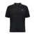 Brunello Cucinelli Brunello Cucinelli Logo Piqué Polo Shirt Black