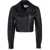 Erika Cavallini Erika Cavallini Cristal Leather Jacket Clothing Black