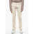 CORNELIANI Id Chino Pants With Leather Patch Beige