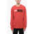 Diesel Red Tag Long Sleeved T-Just-Ls-Div Crew-Neck T-Shirt Red