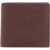 Thom Browne Compact Dark Brown Calfskin Wallet With Slots DARK BROWN