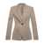THE ATTICO The Attico Single-Breasted Wool Blazer GRAY