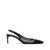 Dolce & Gabbana Mesh And Patent Leather Slingback Black
