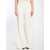 Max Mara Gabardine Wool Trousers WHITE