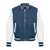Givenchy Givenchy Mixed Mat Varsity Jacket BLUE