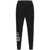 DSQUARED2 Black Pants With Elastic Waist And Logo Lettering On The Leg In Cotton Man Black