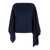 PLAIN Blue Stole In Lightweight Fabric Woman BLUE
