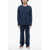 Diesel Lightweight Cotton Umset-Aramis Long Pyjamas Set Blue