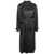 Max Mara Max Mara Leather Trench Coat Black