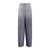 Alberta Ferretti Alberta Ferretti Oversized Denim Print Habotai Pants BLUE