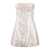 Philosophy Philosophy Di Lorenzo Serafini Sequined Sheath Minidress WHITE