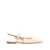 MACH & MACH Mach & Mach Crystal Cube Slingback Flats 10Mm Shoes Beige