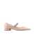 Jimmy Choo Pink Rhinestoned Ballet Shoes With Low Heel In Patent Leather Woman PINK