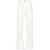 Off-White Stretch Denim Jeans With Ankle Zip 20Cm White