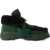 Burberry Suede Chugga Ankle Boots With Real Fur Inner Green
