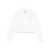 MSGM Msgm White Cropped Shirt With Pearl WHITE