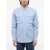 Alexander McQueen Cotton Shirt With Patch Breast-Pockets Light Blue