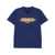DSQUARED2 Blue Crewneck T-Shirt With Logo Print On The Front In Cotton Man BLUE