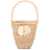 Patou Wicker Bucket Bag BEIGE